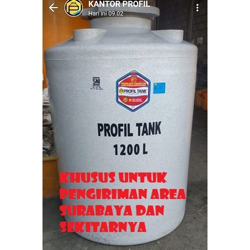 Jual Tangki Air Tandon Profil Tank Stone Series Tipe Tda 300l 300 Liter Shopee Indonesia 0361