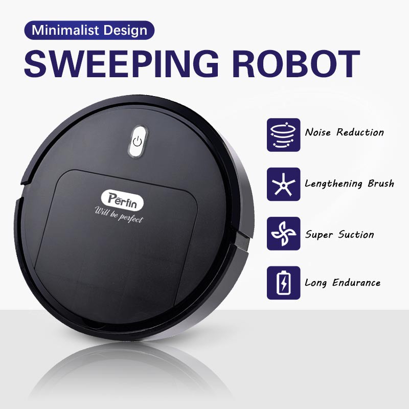 Jual Perfin PFRBVC01 Robot Pembersih Lantai Vacuum Cleaner Sweeping ...