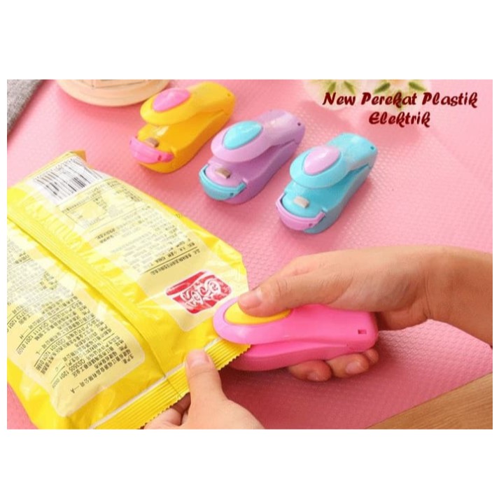 Jual Plastik sealer mini generasi gen2 /seal snack makanan /hand sealer