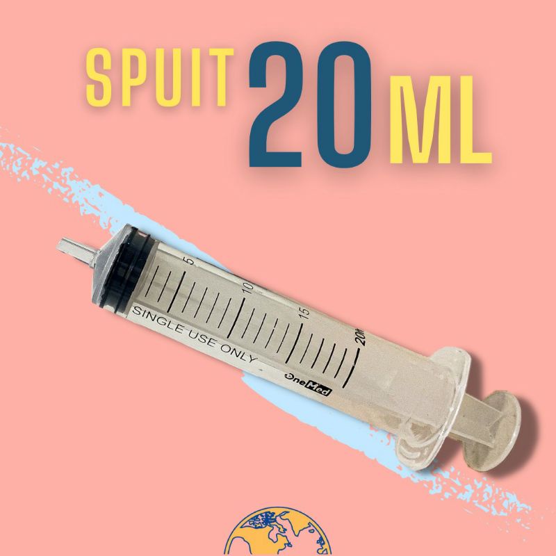 Jual Spuid Syringe 20cc OneMed | Shopee Indonesia