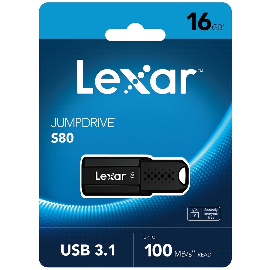 Jual Lexar Flashdisk JumpDrive S80 16GB / 32GB / 64GB / 128GB USB 3.1 ...