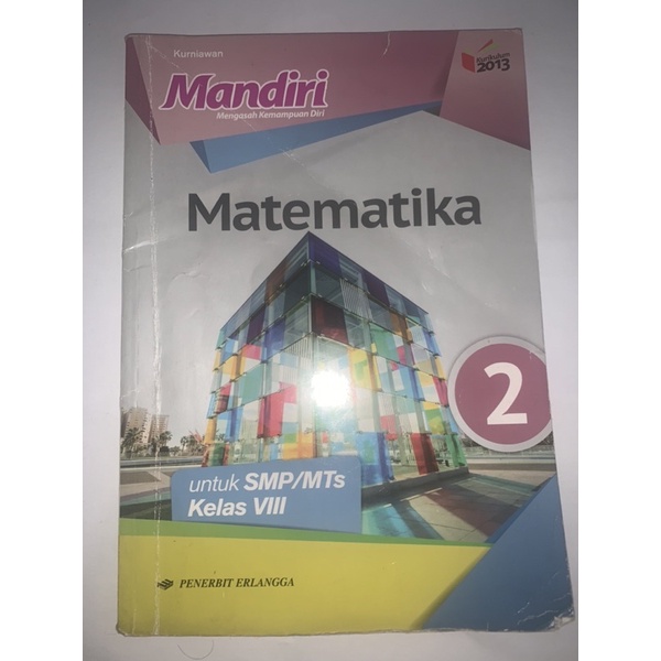 Jual BUKU MANDIRI MATEMATIKA KELAS VIII/8/2 SMP | Shopee Indonesia