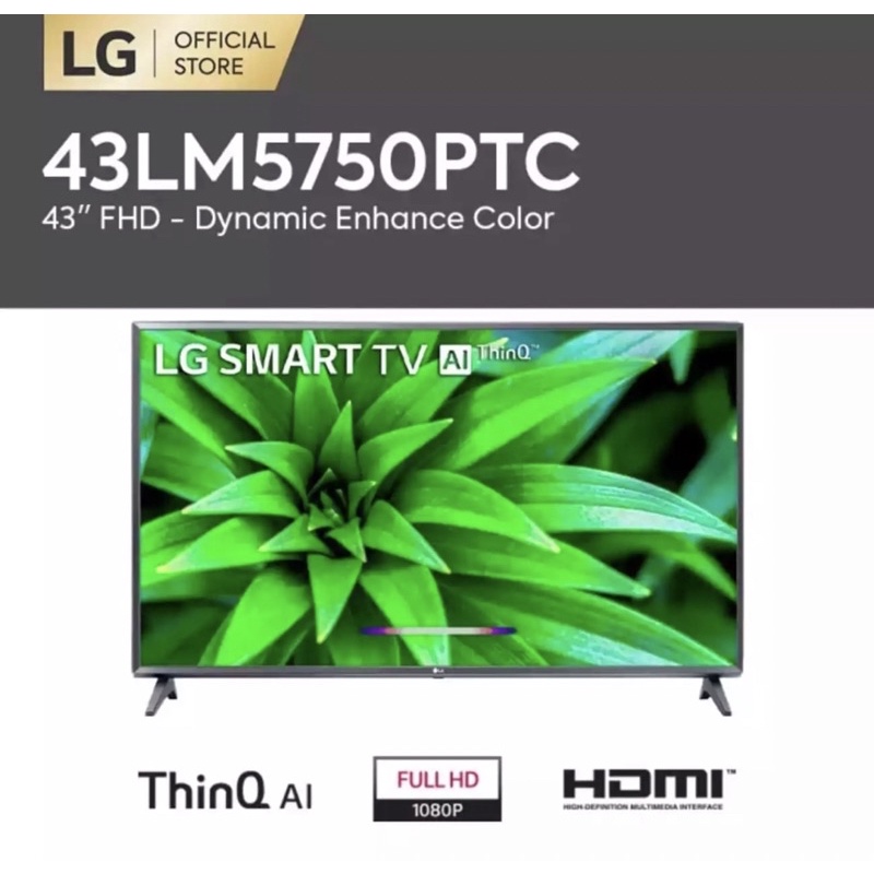 Jual Tv Led Lg Smart Tv Lm Inch Full Hd Shopee Indonesia