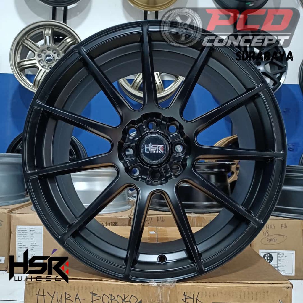 Jual TERBARU VELG MOBIL RACING R17 HSR RIMU BUAT MOBILIO LIVINA JAZZ ...