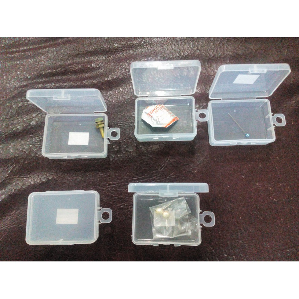 Jual Kotak penyimpanan box mini plastik mika serbaguna bisa untuk ...