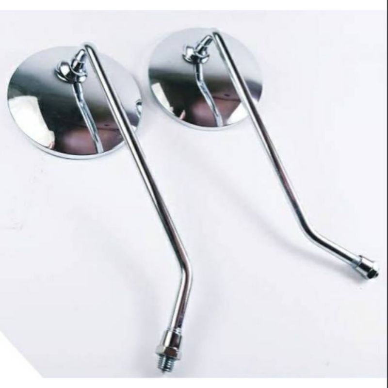 SPION BULAT RETRO MINI CLASSIC RETRO PANJANG C70 VESPA FAZZIO SCOOPY FINO UNIVERSAL