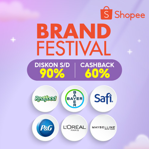 Shopee Brand Festival | 2-5 Okt