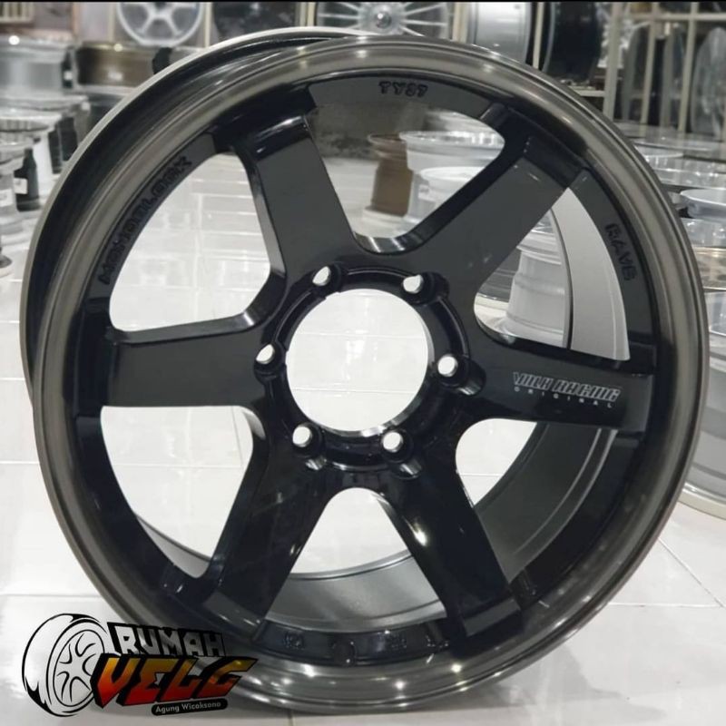 Jual RUMAH VELG MOBIL R17 Te37 ROTA Pcd 6 -139.7Lebar 8.5Et 20 | Shopee ...
