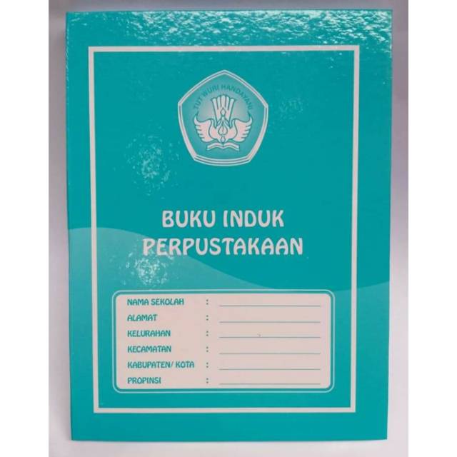 Jual Buku Induk Perpustakaan // administrasi sekolah | Shopee Indonesia