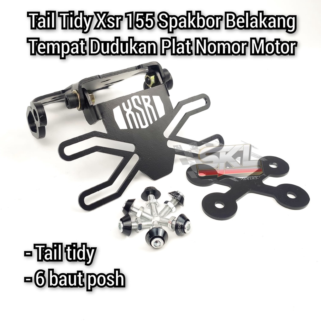 Jual Tail Tidy Yamaha Xsr Spakbor Belakang Dudukan Plat Nomor