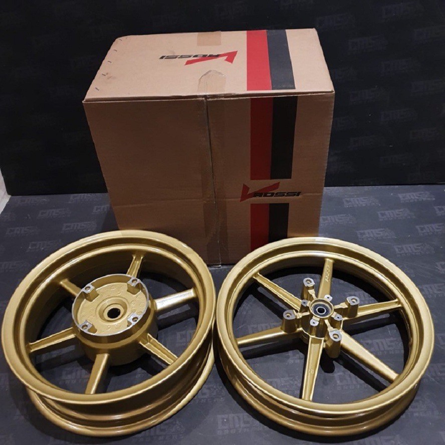 Jual Velg Racing Honda PCX Palang 6 Ukuran 250/400 Ring 14 (1Set) Depan ...