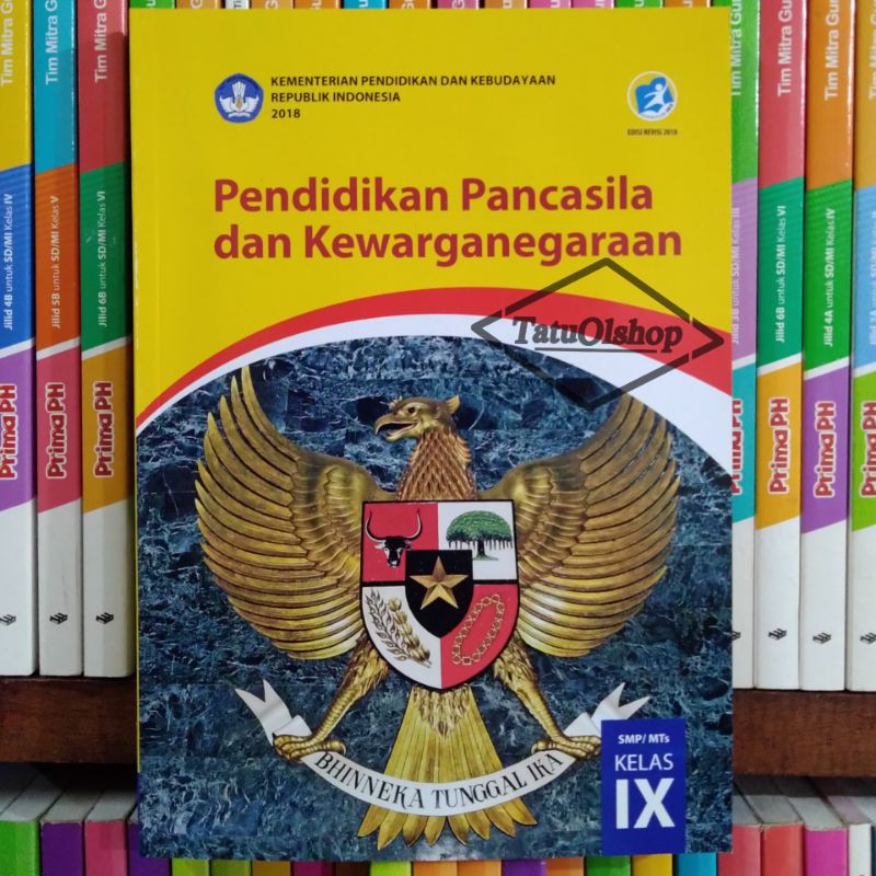 Jual Buku PPKn Pkn SMP Kelas 9 IX 3 Kurikulum 2013 Original | Shopee ...