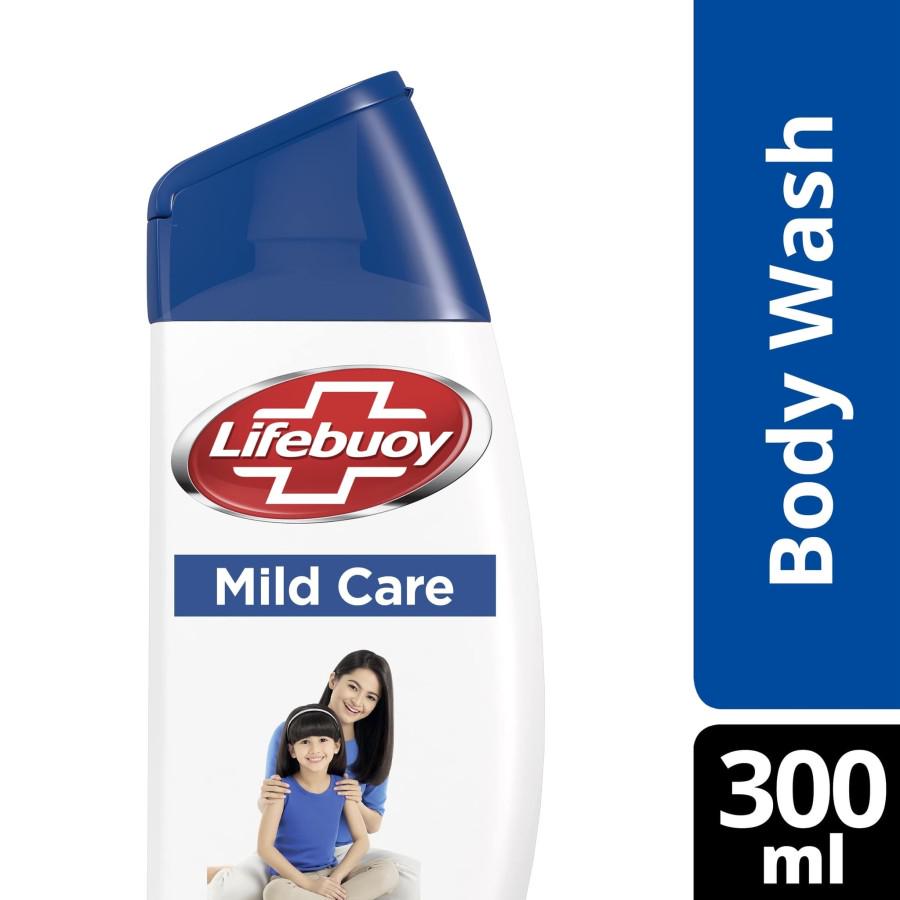 Jual Lifebuoy Antibacterial Body Wash Mild Care 300 ml Shopee Indonesia
