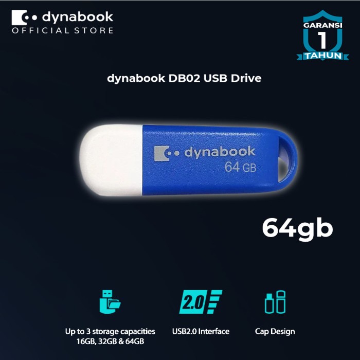 Jual Dynabook DB02 USB Drive 64GB | Shopee Indonesia