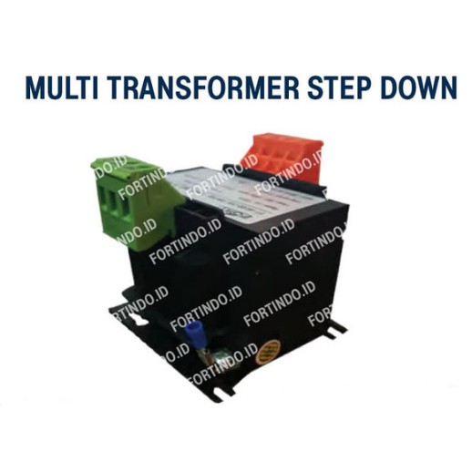 Jual Multi Trafo Transformer Step Up Down FT-JK250-36 250VA MERK FORT ...