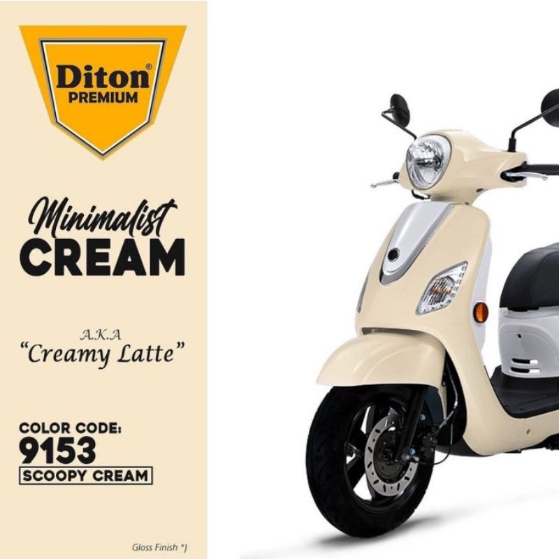 Jual DITON PREMIUM 9153 SCOOPY CREAM CAT SEMPROT SPRAY PAINT WARNA ...