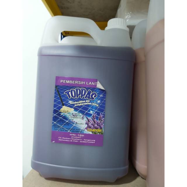 Jual Toppas Pembersih Lantai Ukuran 5 Liter | Shopee Indonesia