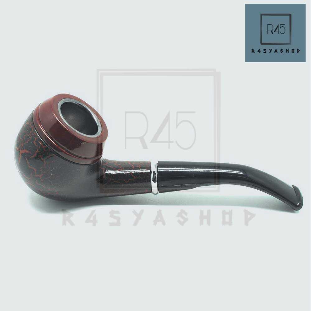 Jual ClassicCarved Smoking Pipes / Pipa Rokok Motif Kayu - CH-5581 ...