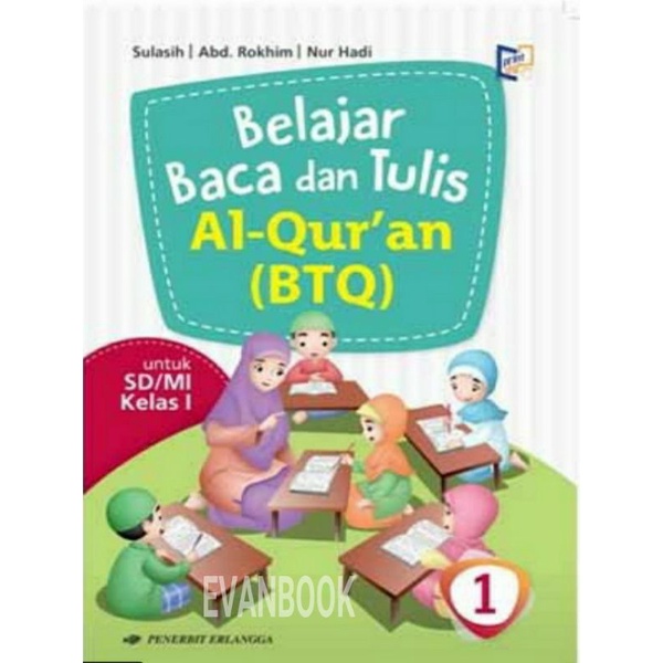 Jual Buku Belajar Baca Dan Tulis Al Quran Btq 1 Untuk Sd Mi Kelas 1