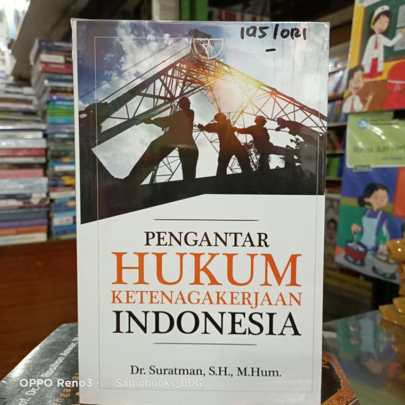 Jual Buku Pengantar Hukum Ketenagakerjaan. Dr. Suratman. ORiginal ...