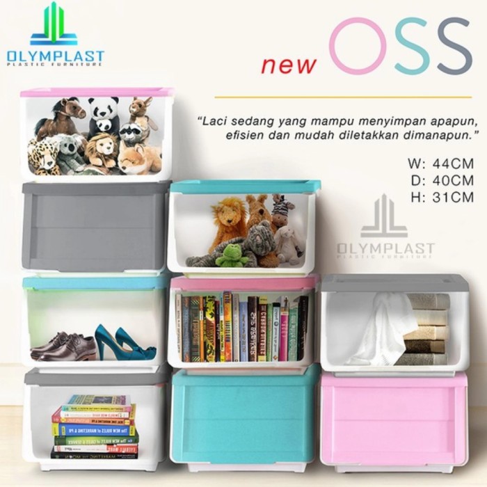 Jual Box Container Serbaguna Olymplast Storage Solution | Shopee Indonesia