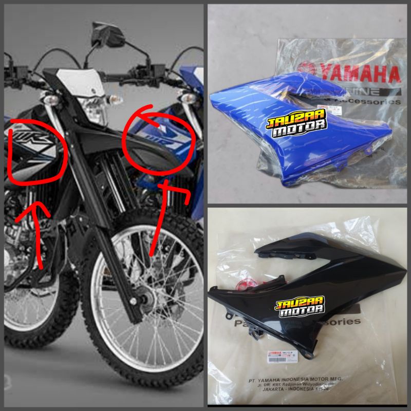 Jual Cover Side SAYAP FAIRING WR155 WR 155 Kanan Kiri ORIGINAL YAMAHA Shopee Indonesia