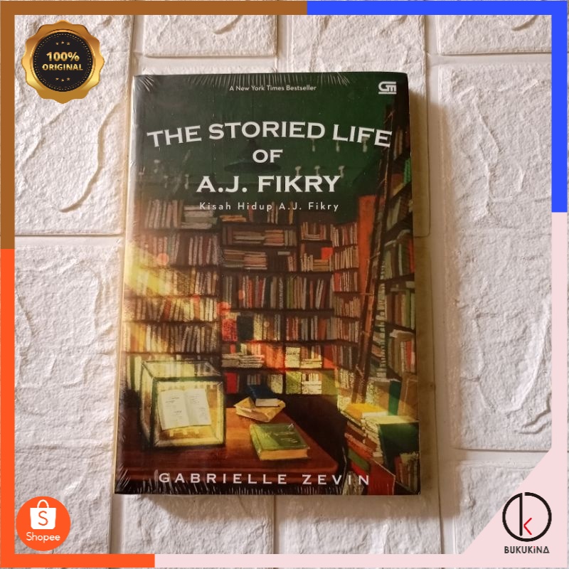 Jual [ORIGINAL] The Storied of AJ Fikry Kisah Hidup AJ Fikry - GRAMEDIA ...
