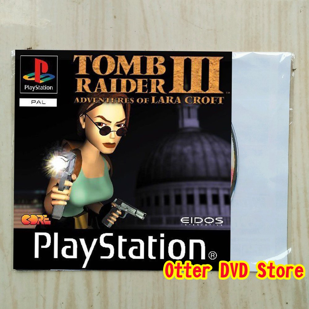 Jual Kaset CD Game Ps1 Ps 1 Tomb Raider 3 - Adventures of Lara Croft ...