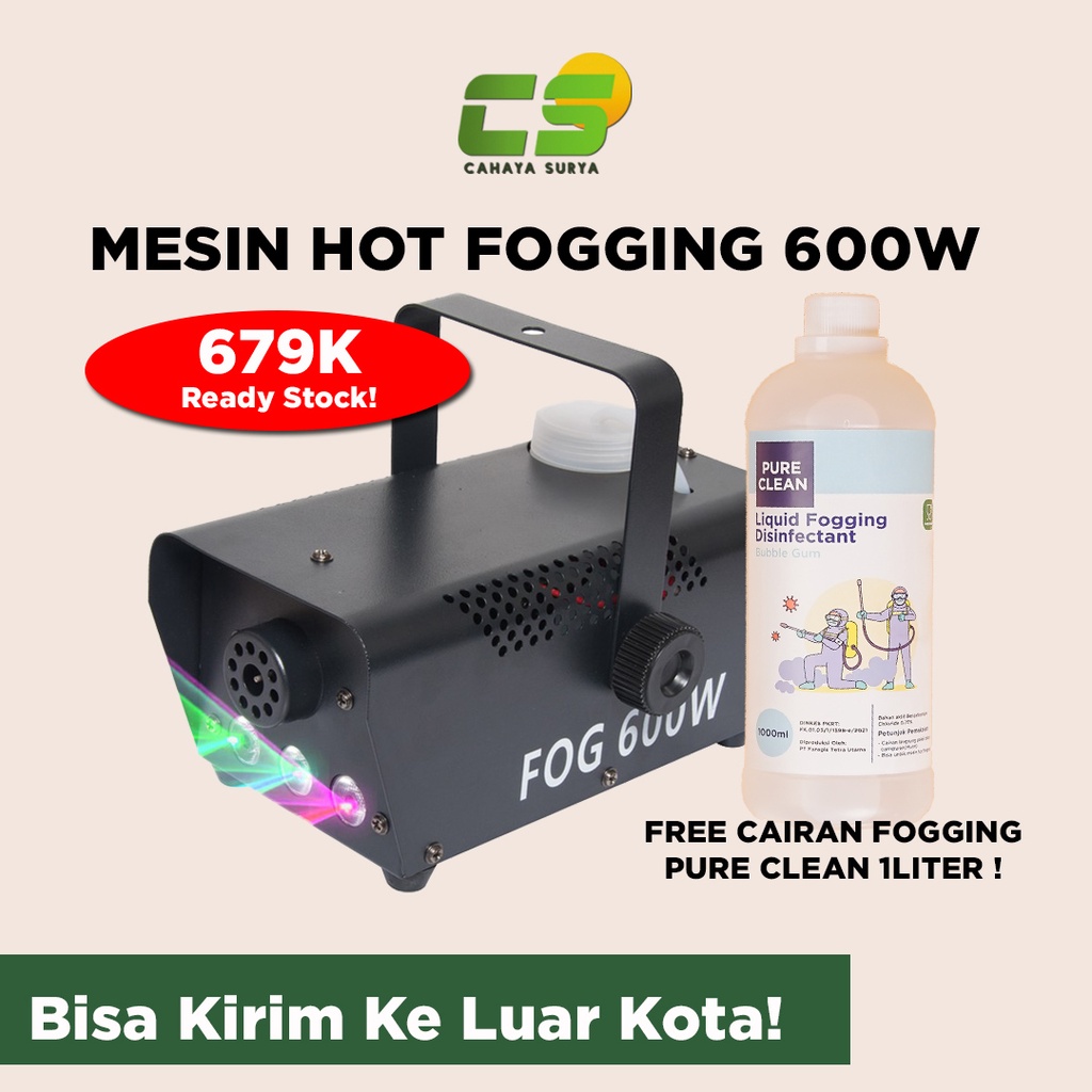 Jual Mesin Hot Fogging Disinfektan Asap W Disinfektan Pure Clean L Shopee Indonesia