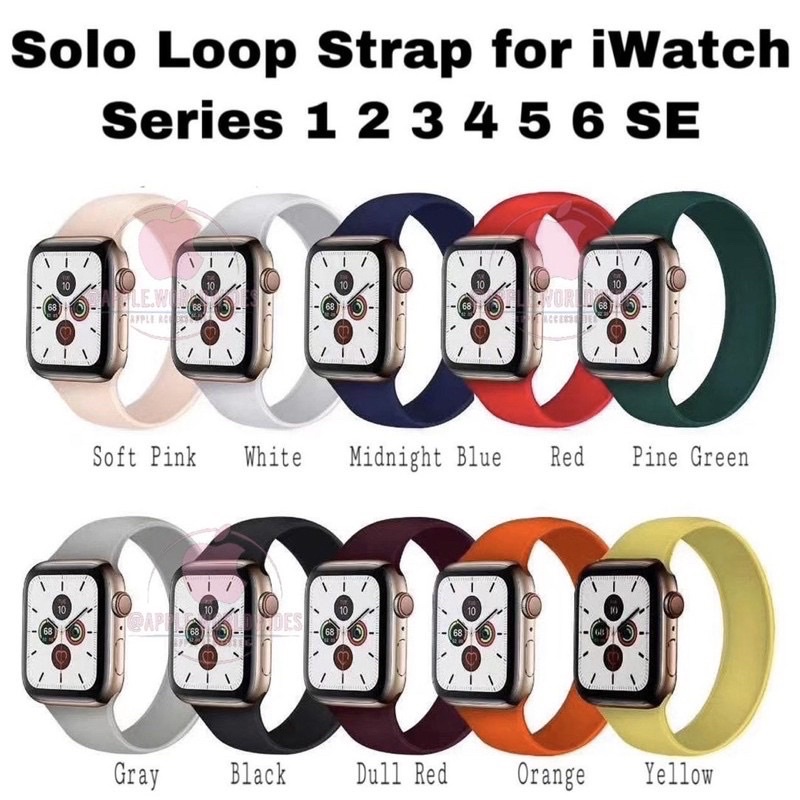 Jual SOLO LOOP STRAP I- WATCH | Shopee Indonesia
