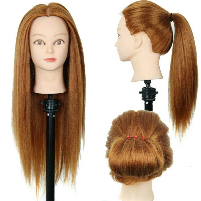 Jual (TERLARIS) IS WIG manekin hairdressers/ rambut manekin / kepala manekin Shopee Indonesia