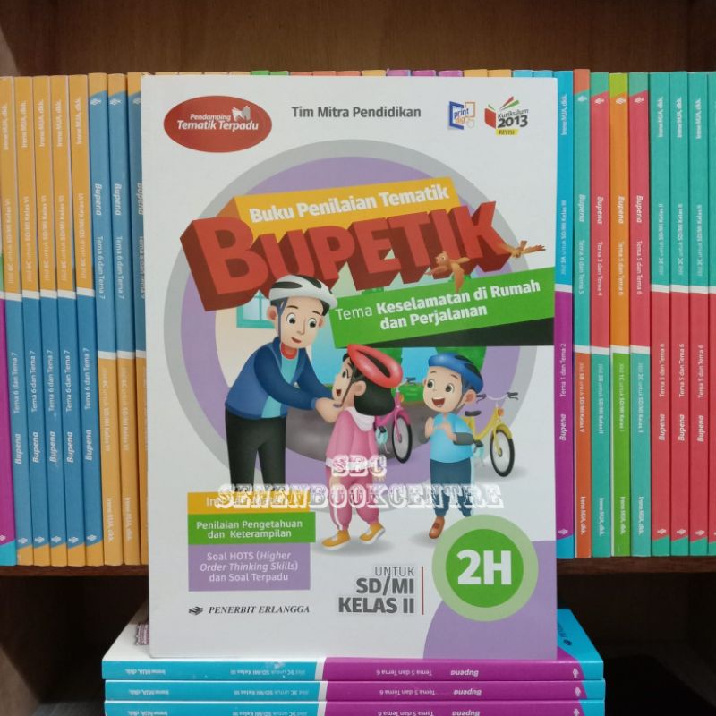 Jual Buku Bupetik 2E 2F 2G 2H Kelas 2 SD/MI K13 Revisi Erlangga ...