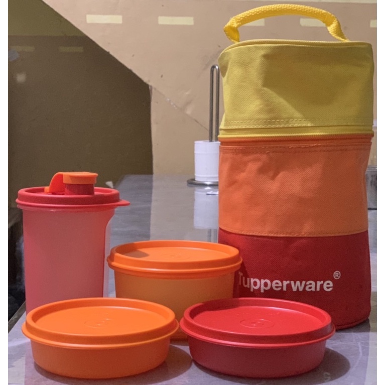 Jual Tupperware tempat bekal anak set | Shopee Indonesia