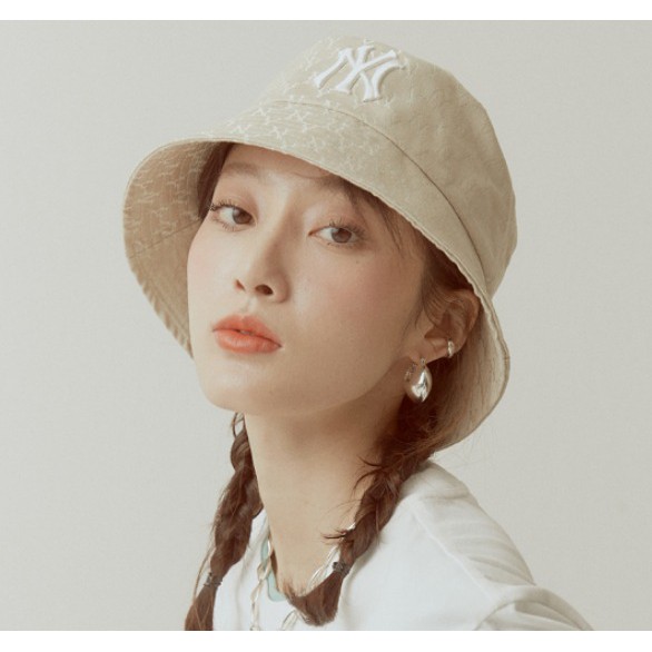 พรีออเดอร์ MLB JACQUARD MONOGRAM Bucket Hat