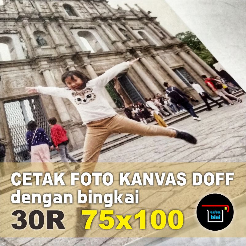 Jual Cetak Foto Photo Kanvas Canvas Doff 30r Bingkai Shopee Indonesia 2552