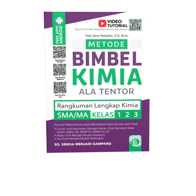 Jual Metode Bimbel Kimia Ala Tentor Rangkuman Lengkap Kimia SMA/MA ...