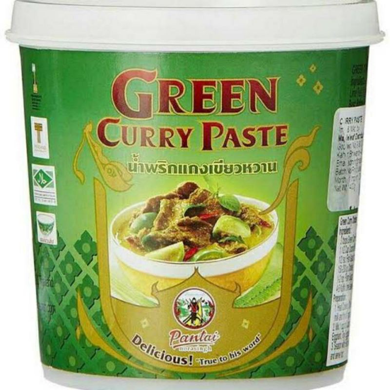 Jual Thailand Pantai Green Curry Paste 400g Bumbu Kari Hijau Thai ...