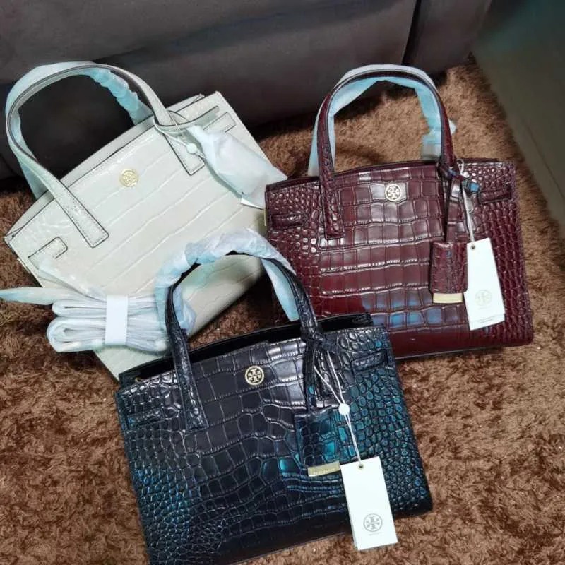 Tory burch walker embossed small satchel hotsell