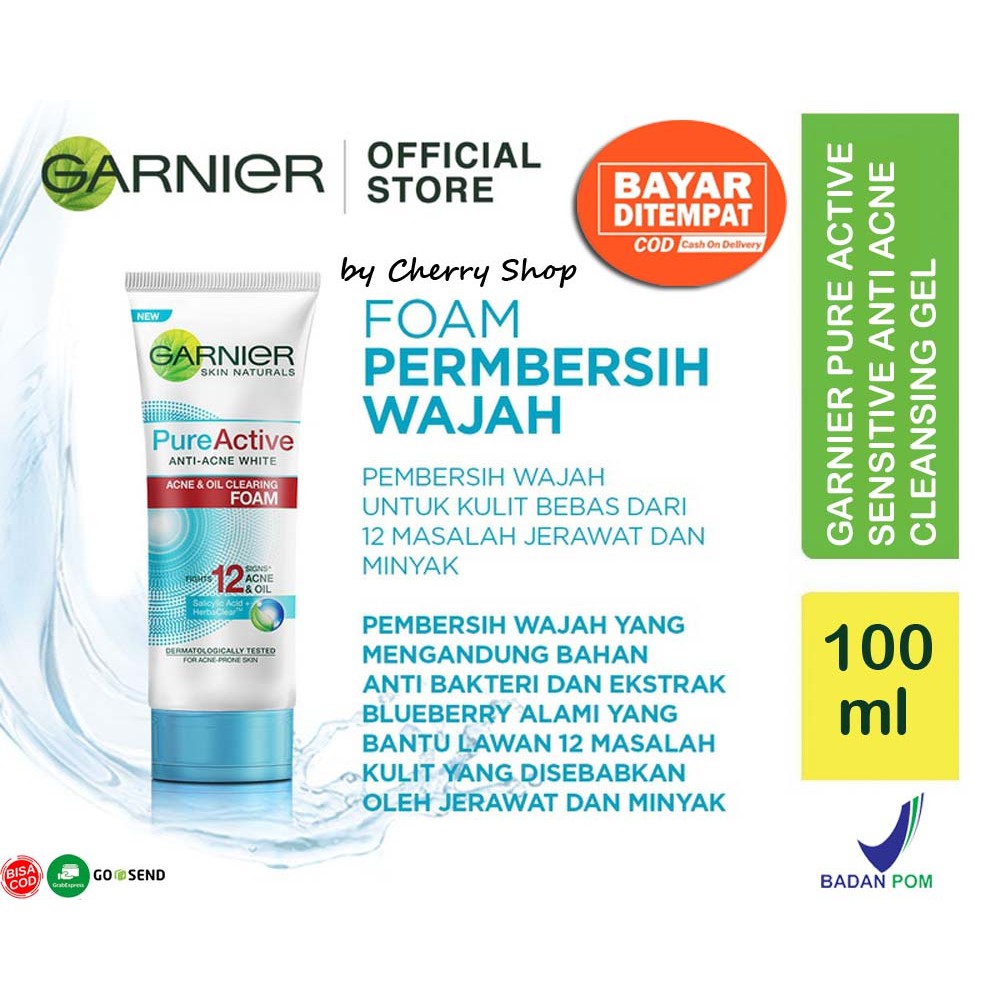Garnier pure active acne deals & oil clearing foam