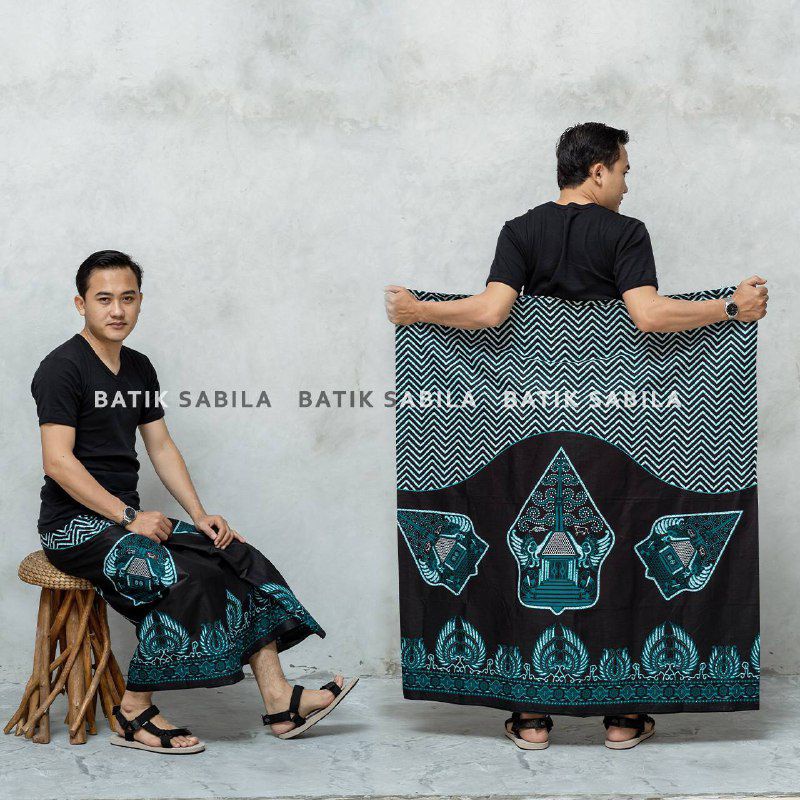 Jual Cod Sarung Batik Pekalongan Dewasa Motif Wayang Gunungan Sarung