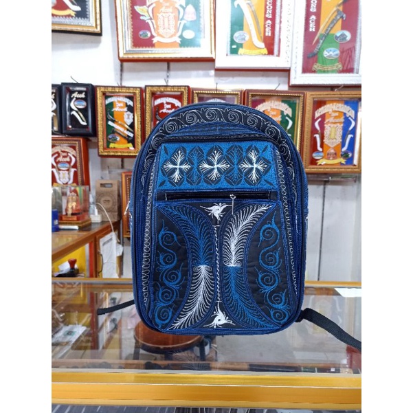 Jual Tas Ransel bordiran khas Aceh ukuran besar/Tas Ransel Sekolah ...