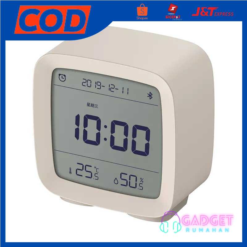 Jual Xiaomi Qingping Jam Meja Smart Alarm Clock Temperature Bluetooth