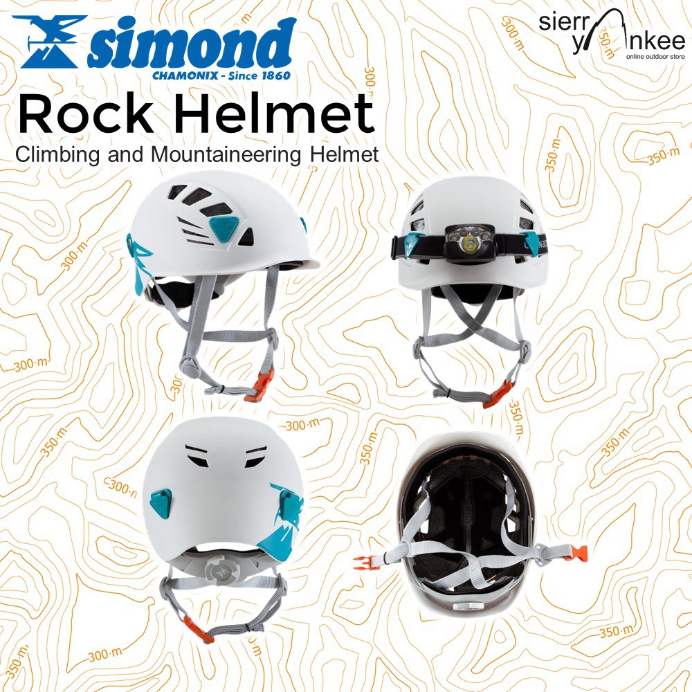 Jual HELM PANJAT SIMOND ROCK HELMET ORIGINAL STANDAR CE EN 12492 ...