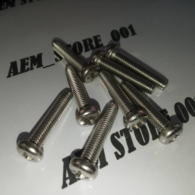 Jual Baut Jp M X Cm Stainless Pan Screw Shopee Indonesia