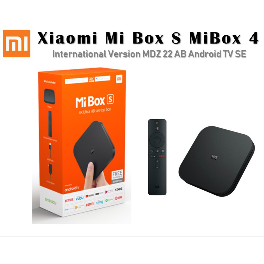 Jual Xiaomi Mi Box S MiBox 4 International Version MDZ 22 AB Android TV ...