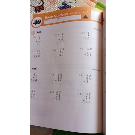 Jual Level B kelas 2 buku KUMON matematika kelas 1 2 3 4 5 6 soal ...