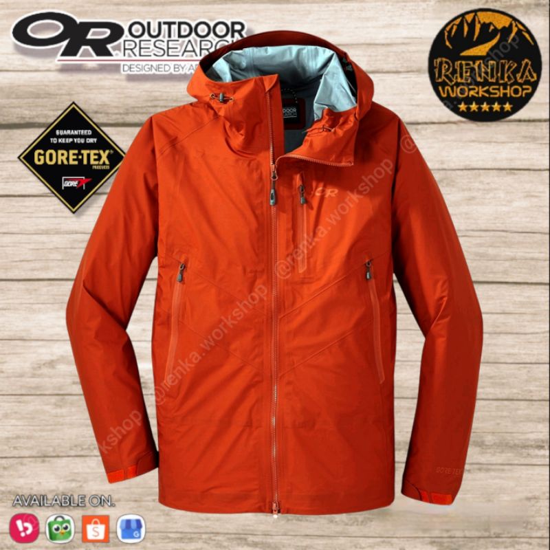 Outdoor Research Men s Optimizer Jacket Burnt Orange