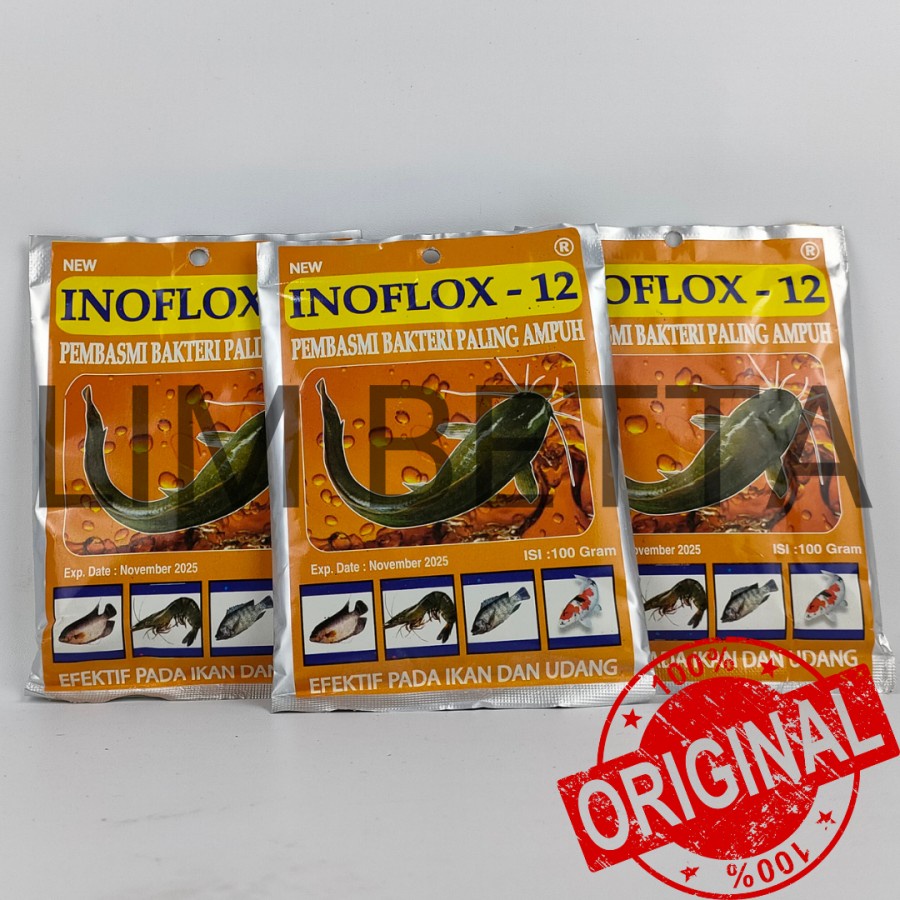 Jual Inoflox 12 Antibiotik Ikan Enrofloxacin Shopee Indonesia