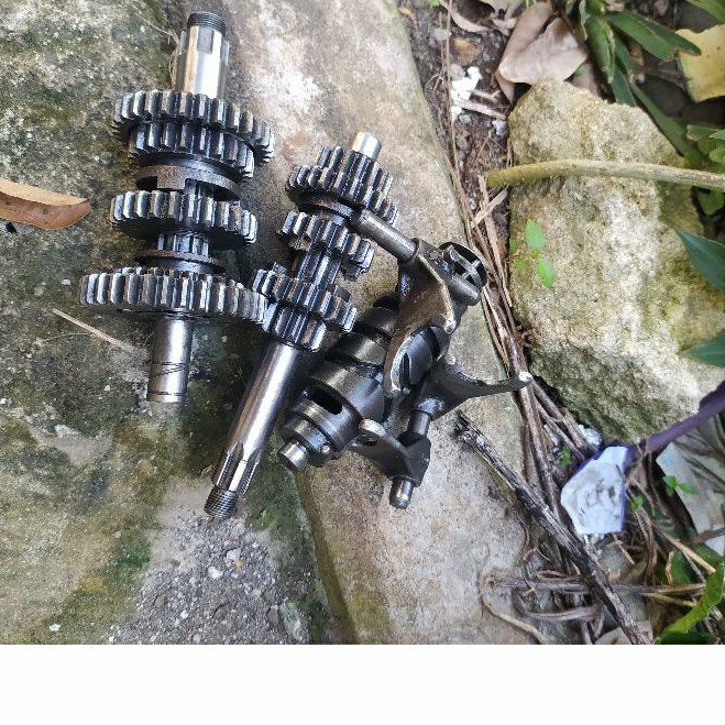 Jual rasio gearbox+botolan/shift drum set RX King/RX special/YT115 ...
