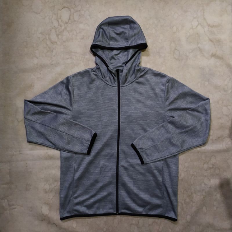 Jual UNIQLO DRY EX ZIP HOODIE MOTIF ORIGINAL Shopee Indonesia